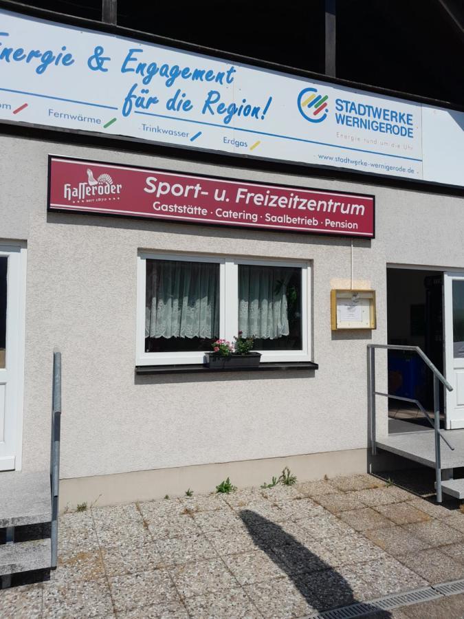 Sport & Freizeit Centrum Pension Heudeber Exterior foto